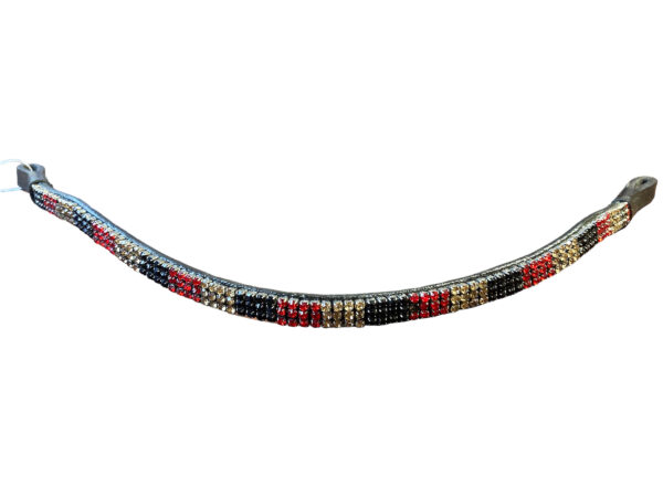 HKM Three colour browband - Image 2