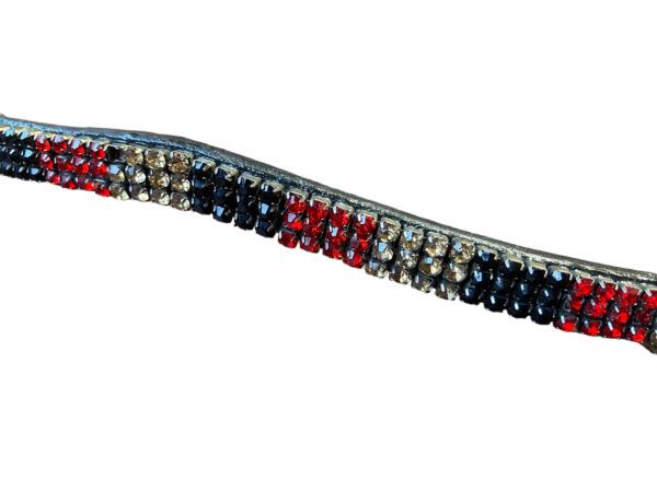 HKM Three colour browband