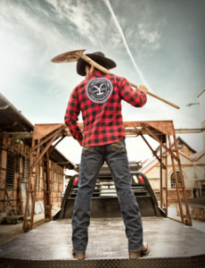 Stars & Stripes Yellowstone Authentic krekls