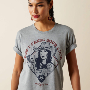 Ariat Don't Press Your Luck t-krekls