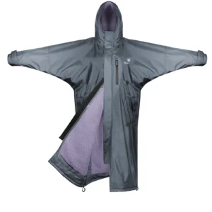 Equidry Evolution Thick fleece JR charcoal/lilac mētelis