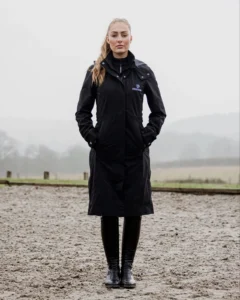 Equidry Aura black lietusmētelis